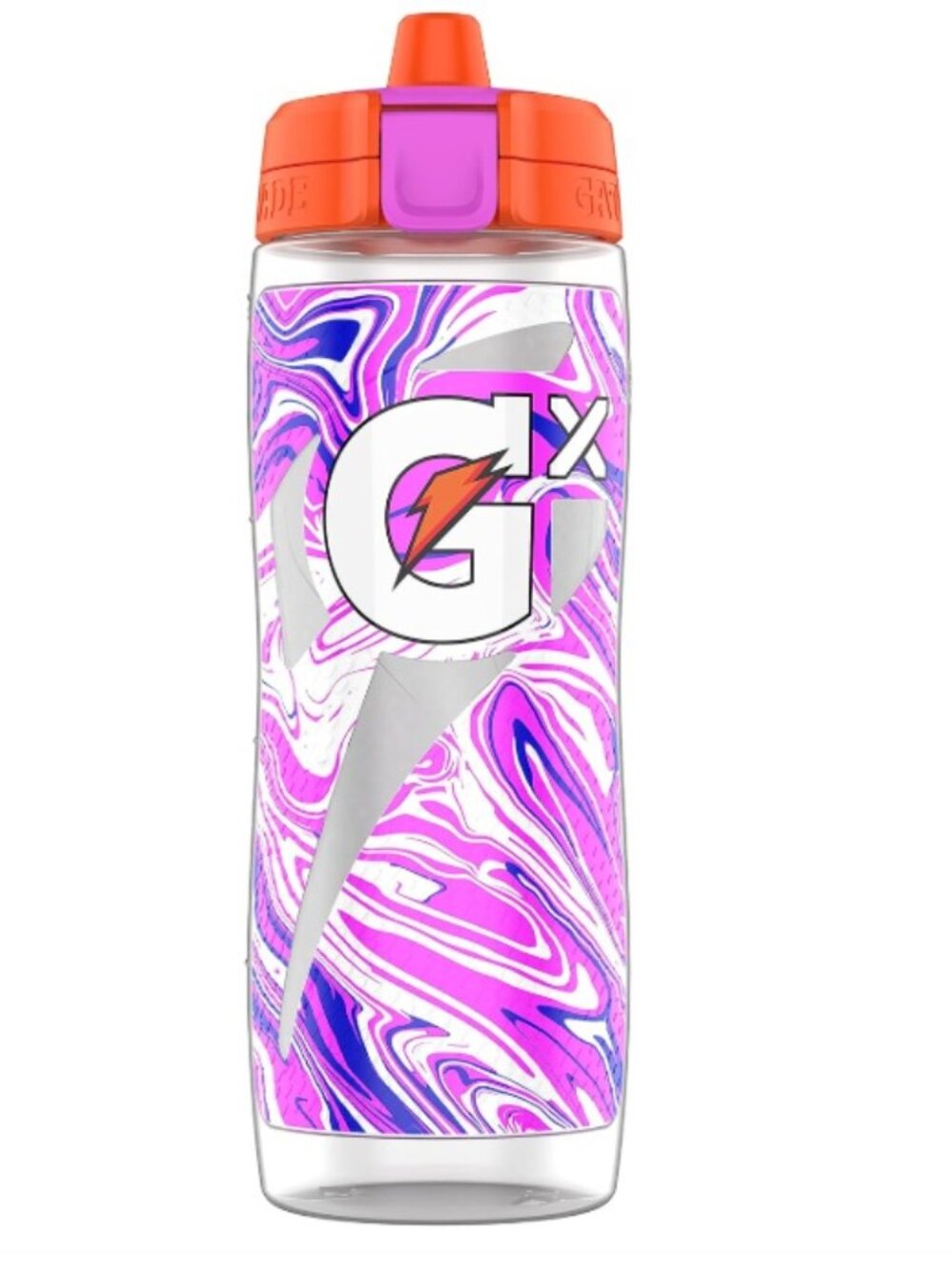 Gatorade Gx 30 Ounce Water Bottle, Marble Pink